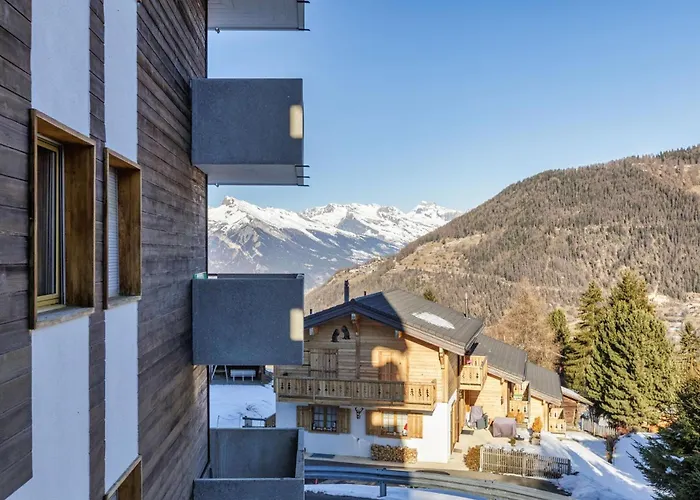 Nev 404 Centrally Located 6 Pax And Garage Apartament La Tzoumaz